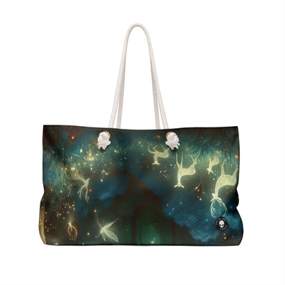 "Enchanted Night in the Whispering Woods" - The Alien Weekender Bag