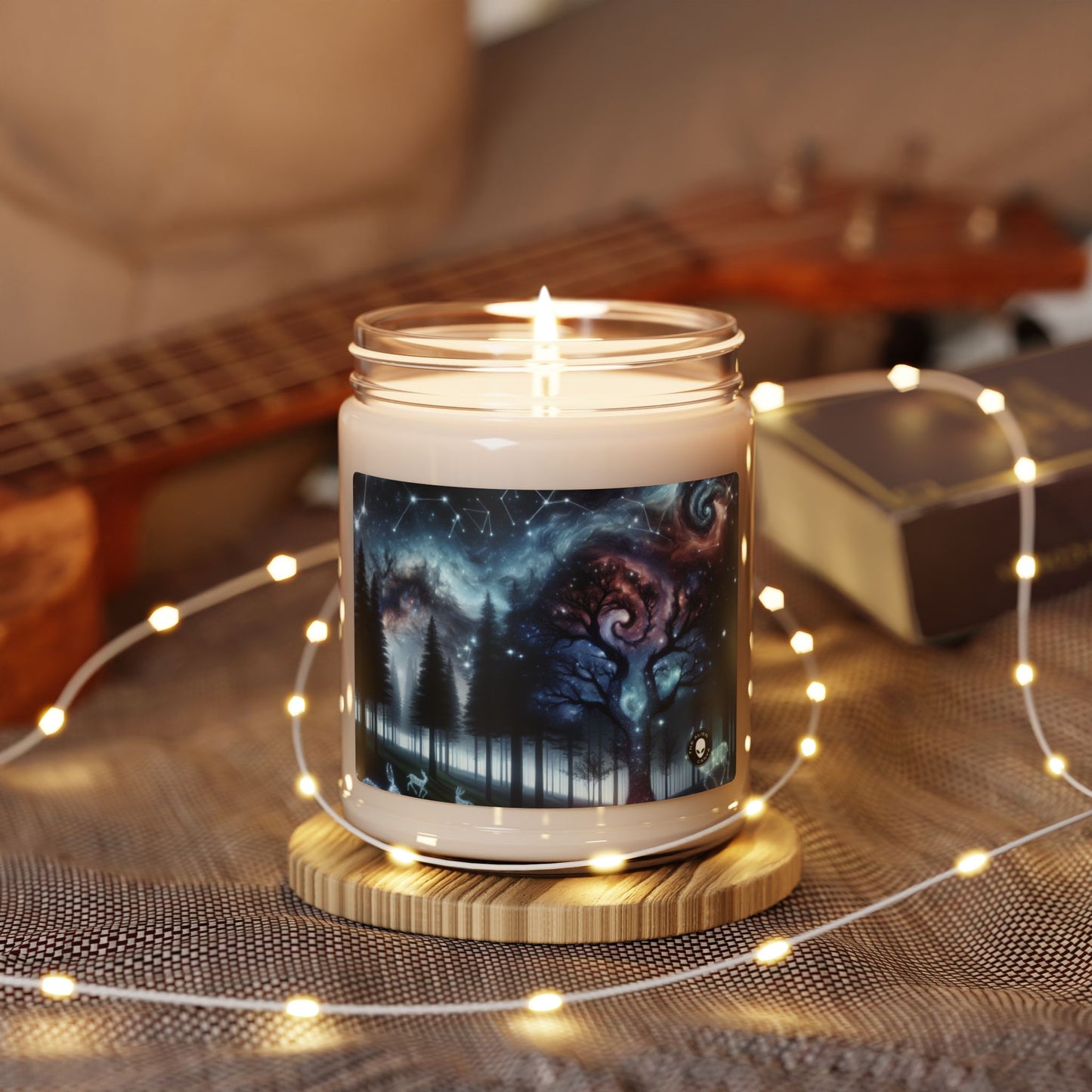 "Galactic Oasis" - The Alien Scented Soy Candle 9oz