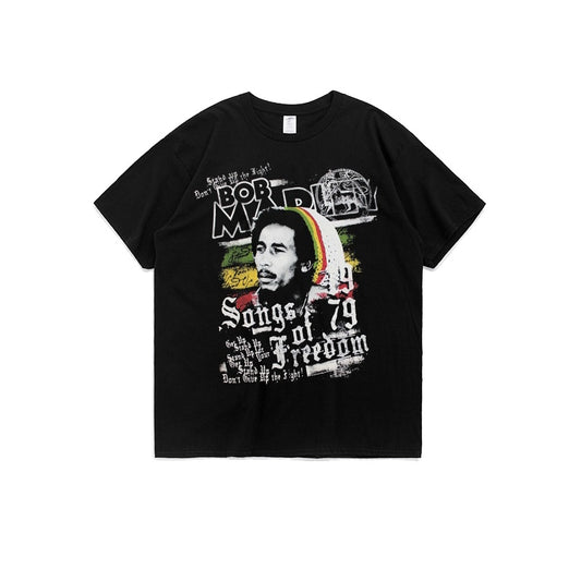 T-shirt imprimé Bob Marley homme