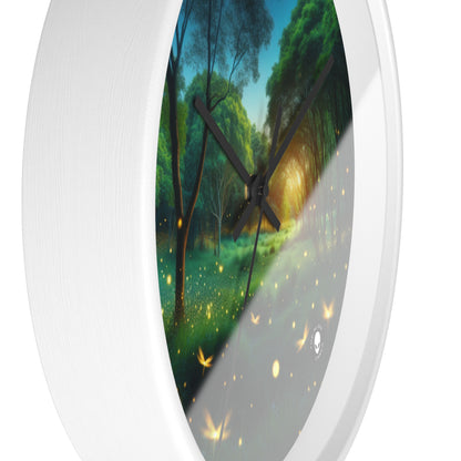 "Firefly Dusk" - The Alien Wall Clock