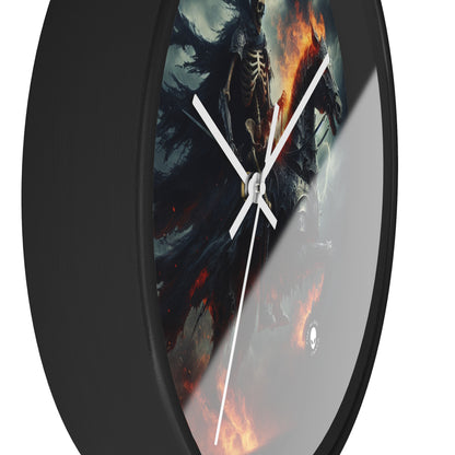 "Cavalry of the Night". - The Alien Wall Clock Gothic Art