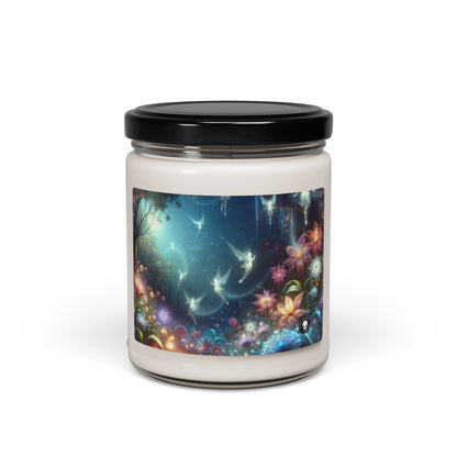 "Enchanted Moonlit Flower Forest" - The Alien Scented Soy Candle 9oz