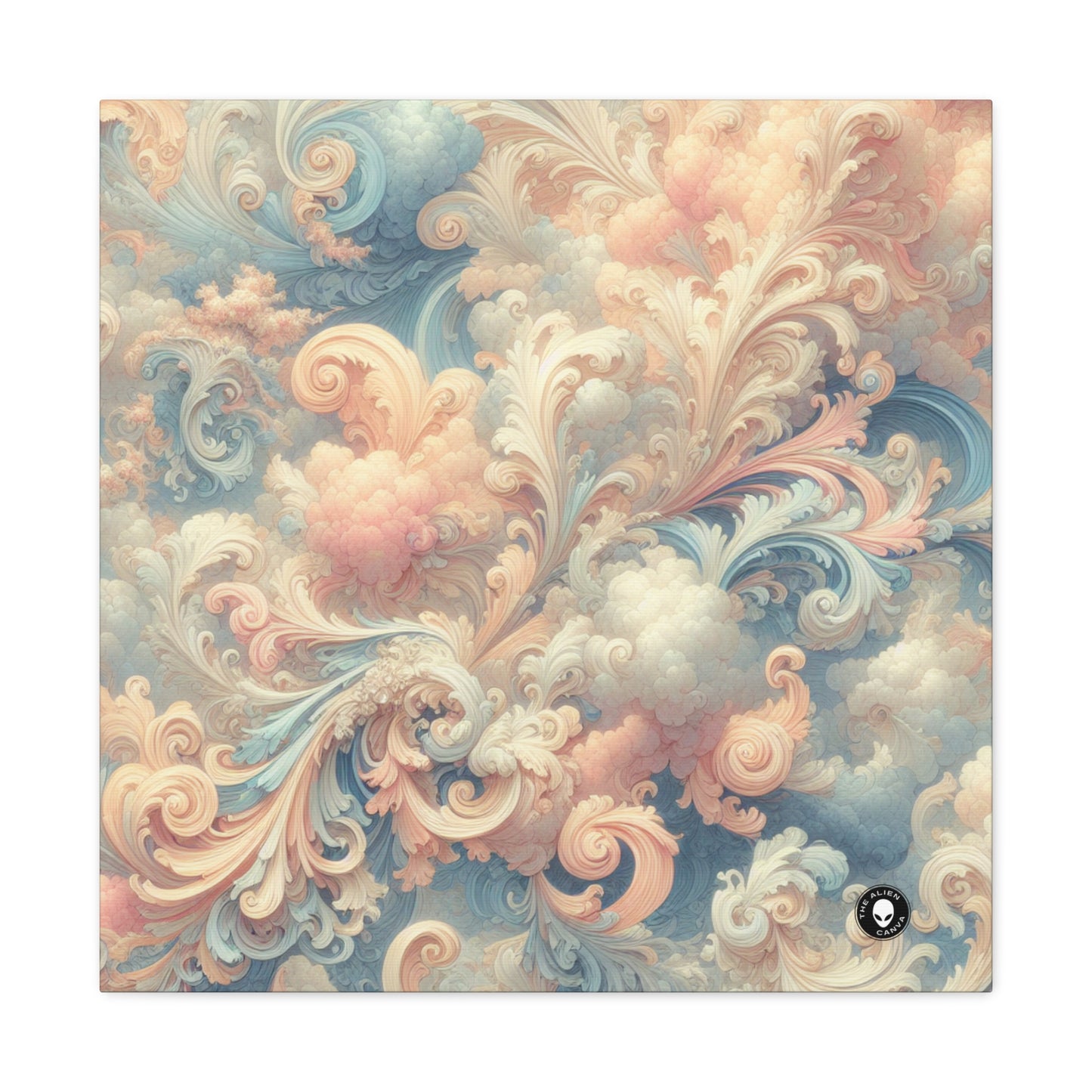 "Rococo Reverie: A Luxurious Ballroom Scene" - The Alien Canva Rococo