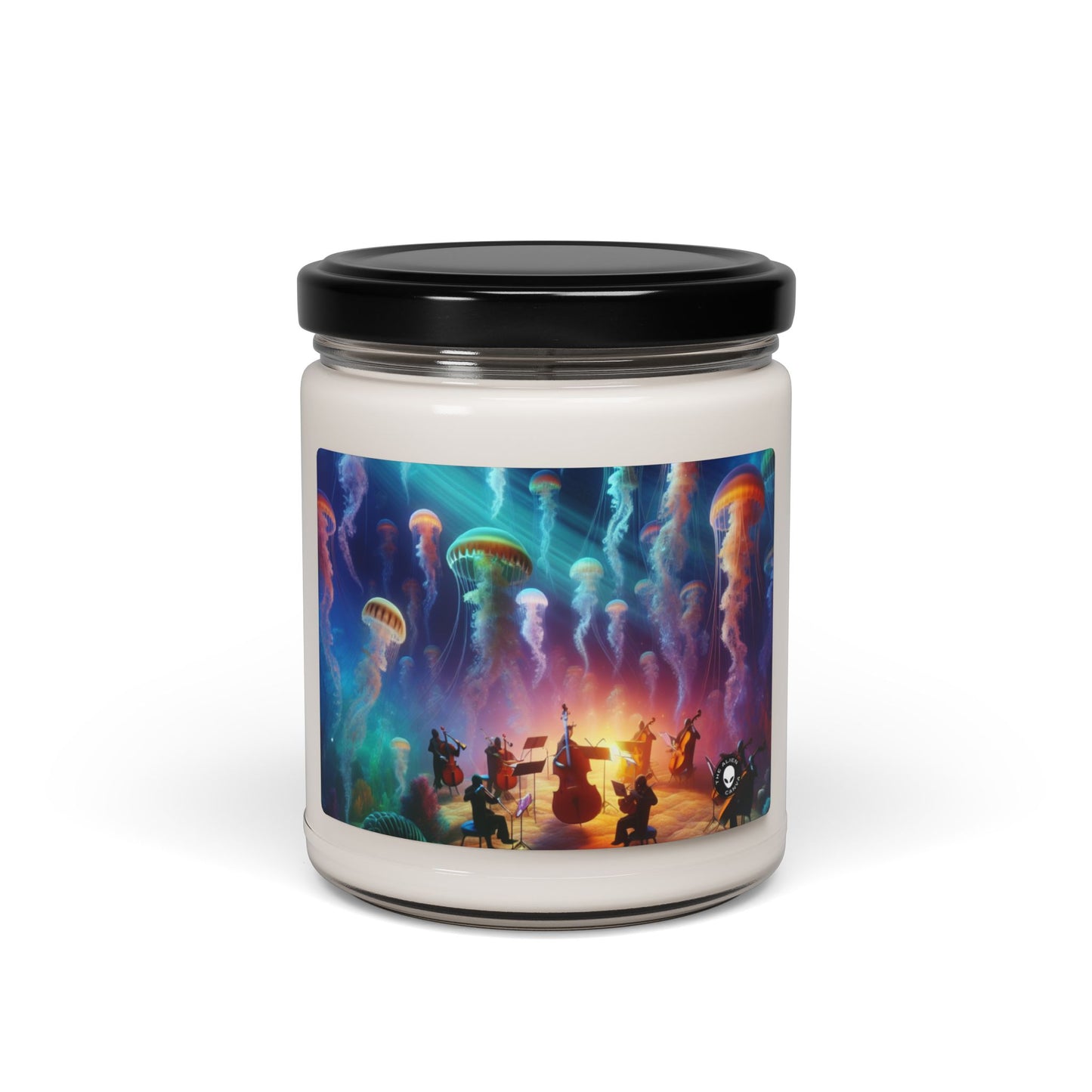 "Jellyfish Serenade: An Underwater Symphony" - The Alien Scented Soy Candle 9oz