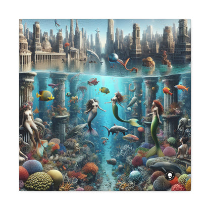 "Seascape Serenity: An Underwater Haven" - The Alien Canva