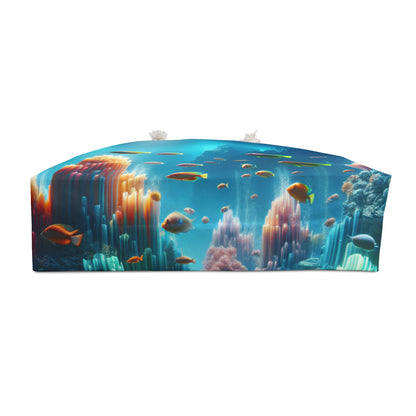 "Neon Reef: A Surreal Underwater Symphony" - The Alien Weekender Bag