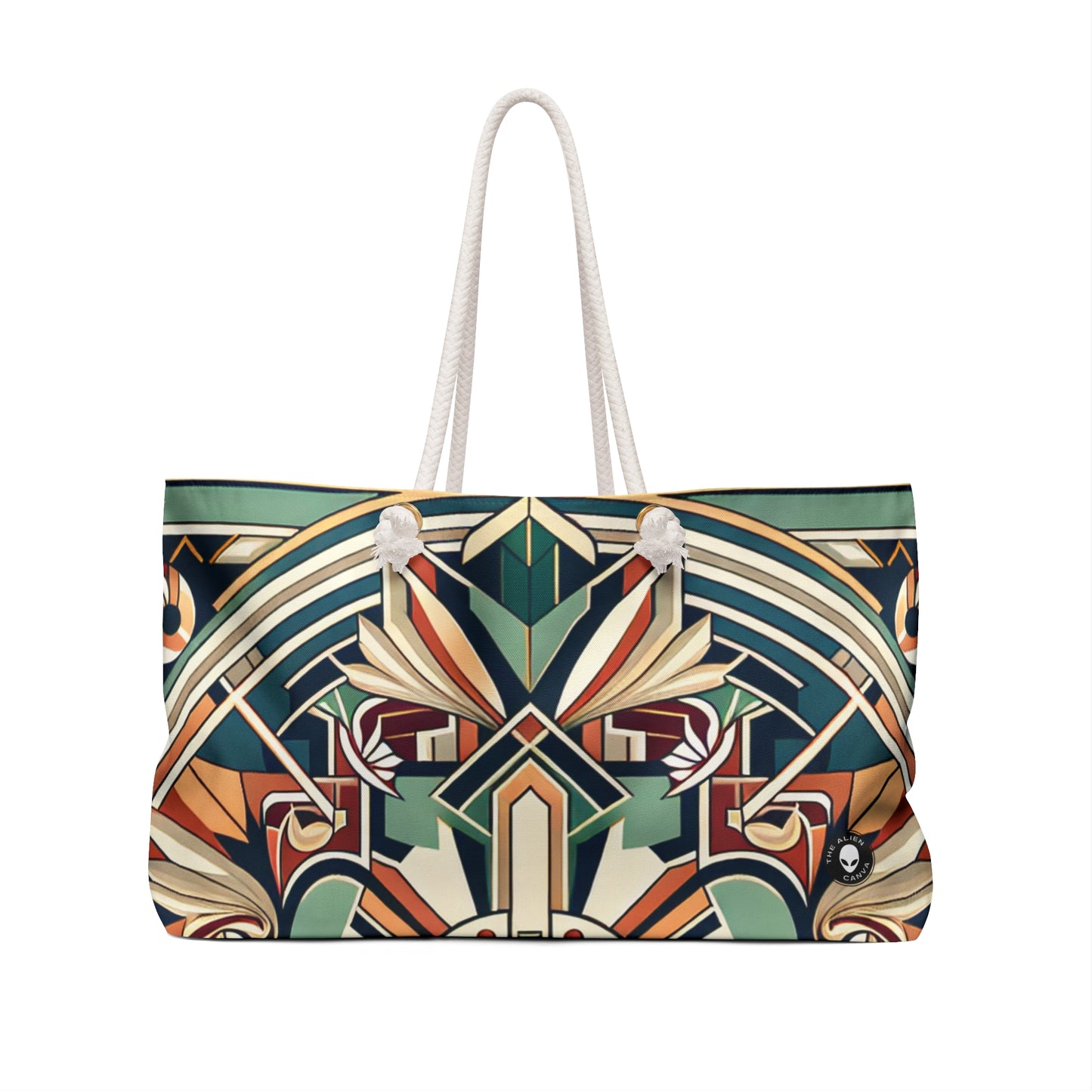 "Glamorous Art Deco Elegance: A Sparkling Evening" - The Alien Weekender Bag Art Deco