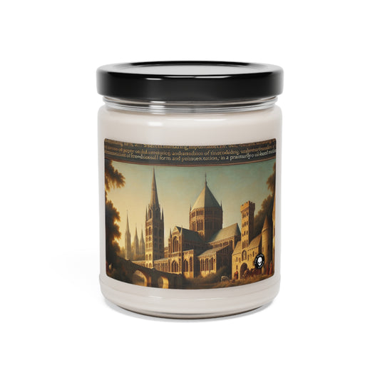 "Intellectual Discourse in the City Square" - The Alien Scented Soy Candle 9oz Proto-Renaissance
