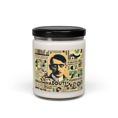 "Cacophony of Mundane Madness: A Dadaist Collage" - The Alien Scented Soy Candle 9oz Dadaism