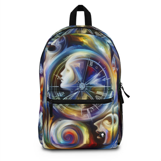 "Time's Dichotomy: Blooms and Wilt" - The Alien Backpack Symbolism