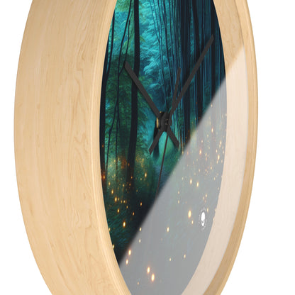 "Enchanted Vigil" - The Alien Wall Clock