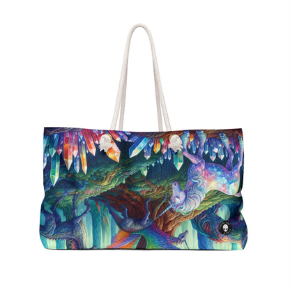 "Crystal Forest: Realm of Mythical Beings" - The Alien Weekender Bag