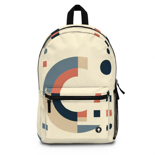 "Monochrome Shapes" - The Alien Backpack Minimalism