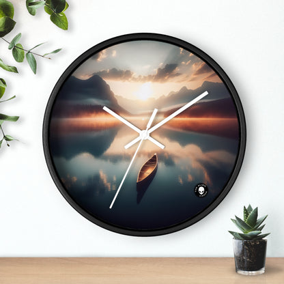 "Tranquil Morning" - The Alien Wall Clock