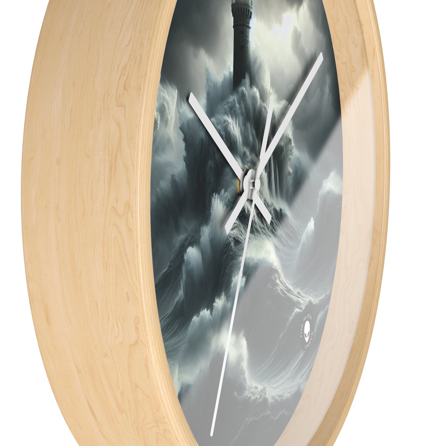 "Beacon of Resilience" - The Alien Wall Clock