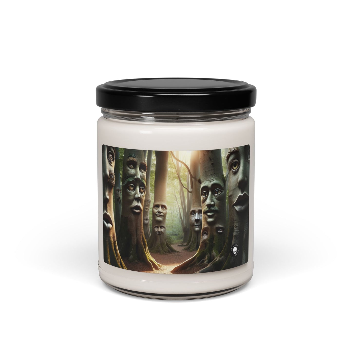 "Whispering Woods: Secrets of the Enchanted Forest" - The Alien Scented Soy Candle 9oz