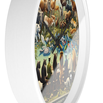 "United Wildlife: Guardians of Gaia" - The Alien Wall Clock