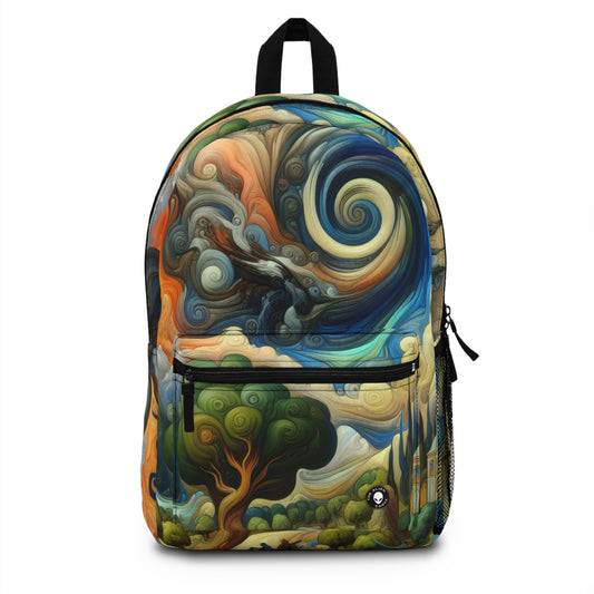 "Fusion of Aesthetics: Exploring Artistic Styles in Harmony" - The Alien Backpack Stules