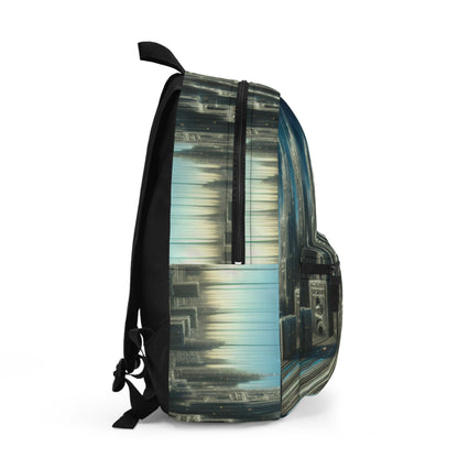 "Nighttime Cityscape Melt" - The Alien Backpack