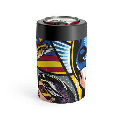 "Heroes of Pop Art: An Intermixing of Icons" - The Alien Can Holder Pop Art Style