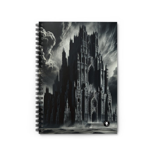 "Sauron's Shadow Tower" - The Alien Spiral Notebook (Ruled Line)