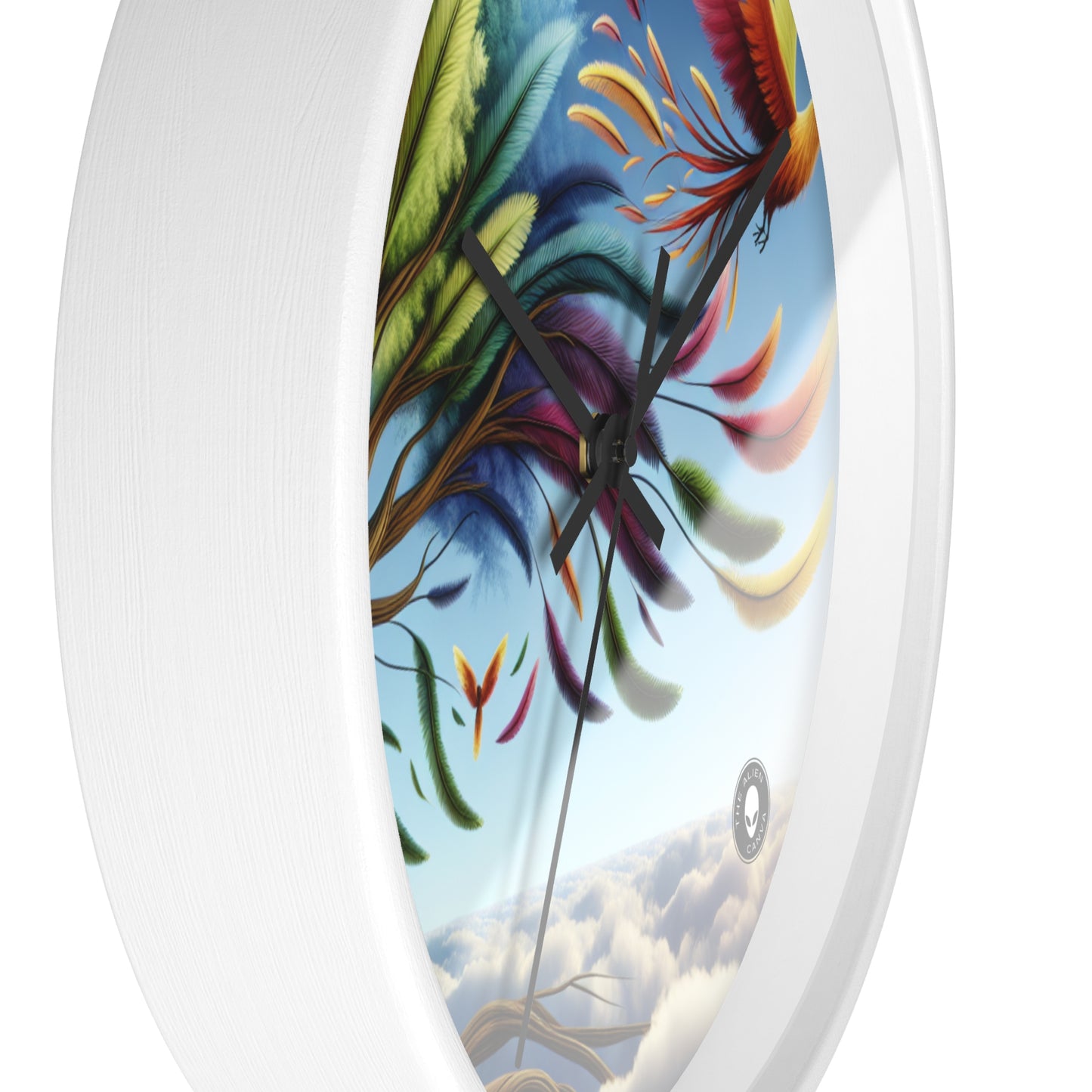 "Fantastical Flora & Fauna: A World of Whimsical Switches" - The Alien Wall Clock