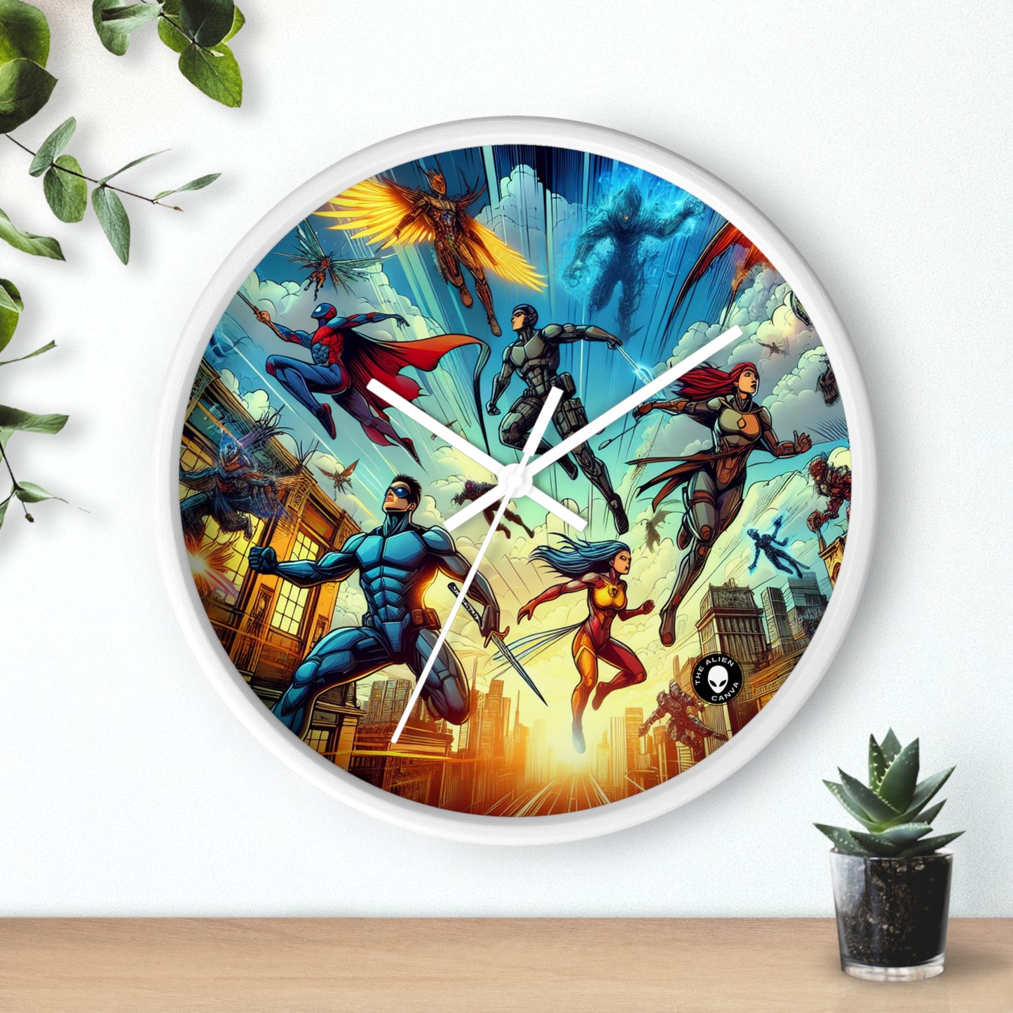 "Misión maravillosa: ¡Salvar el mundo!" - El reloj de pared alienígena