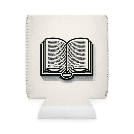 "A Singular Story: Monochrome Typography" - The Alien Can Cooler Sleeve Minimalism