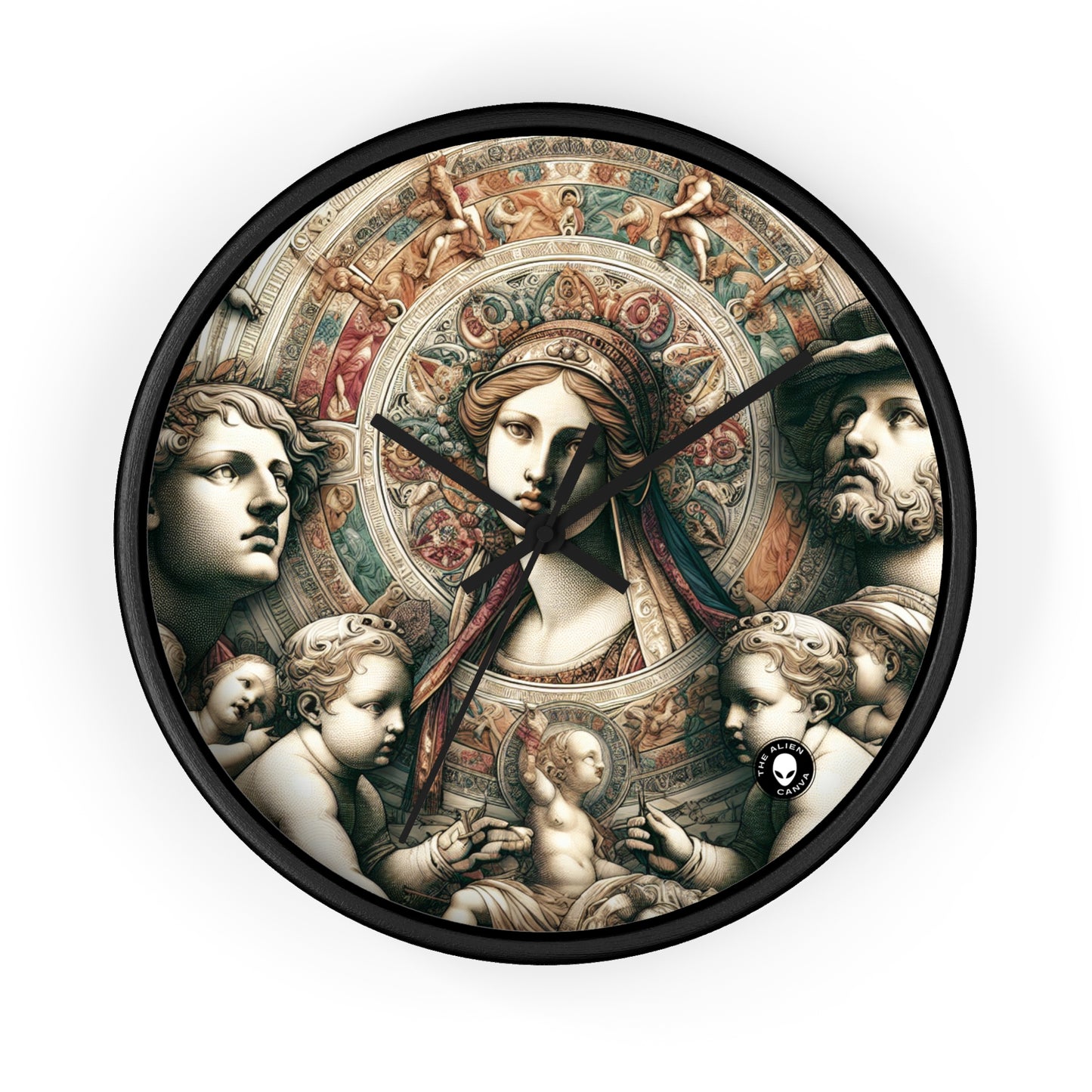 "Mystical Banquet: A Renaissance Fantasy" - The Alien Wall Clock Renaissance