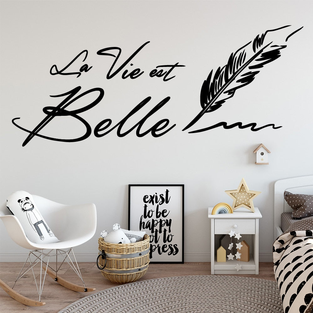 Pegatinas de pared personalizadas, pegatinas de decoración de fondo para sala de estar y dormitorio 