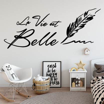 Pegatinas de pared personalizadas, pegatinas de decoración de fondo para sala de estar y dormitorio 