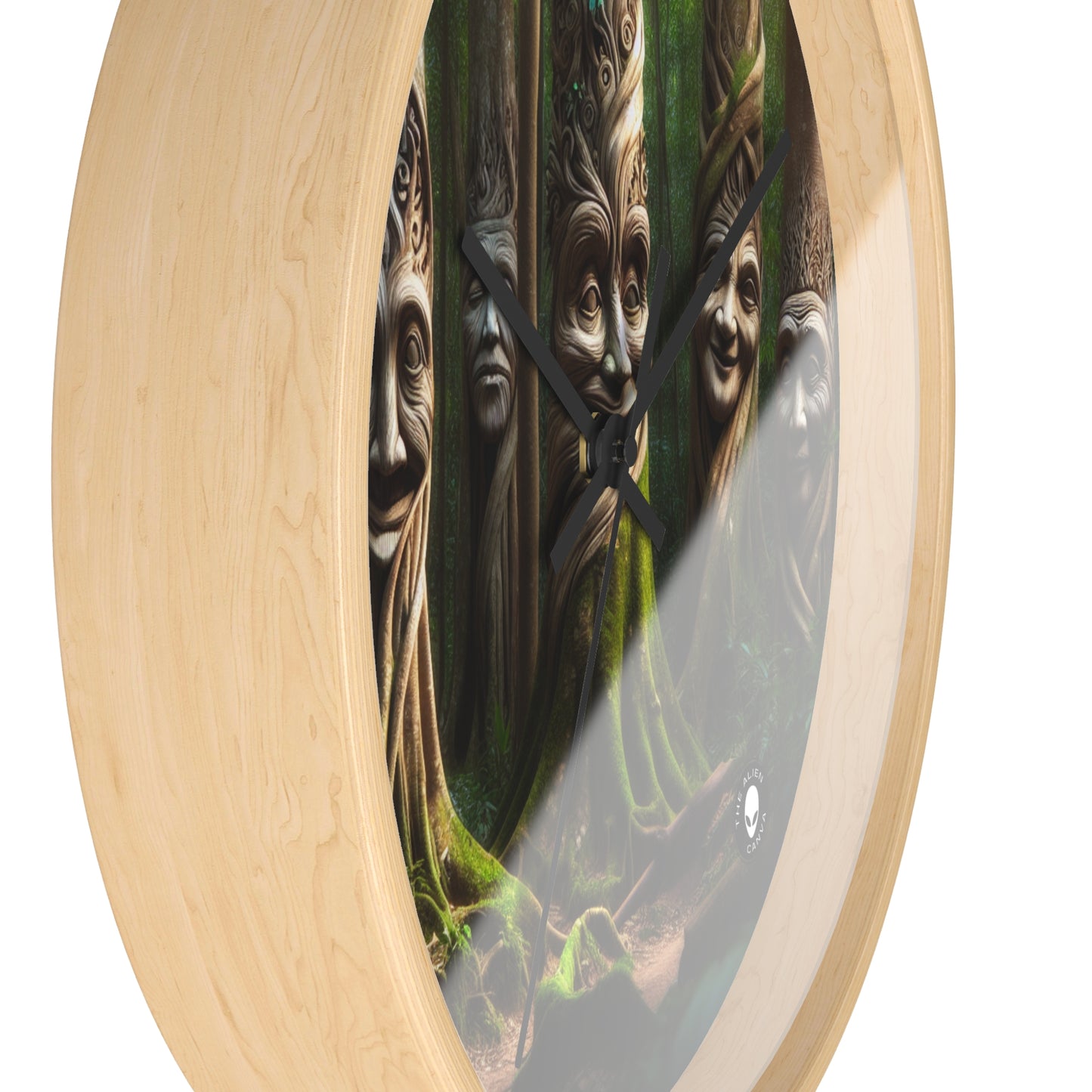 "The Chatty Forest: Conversations Among Trees" - The Alien Wall Clock