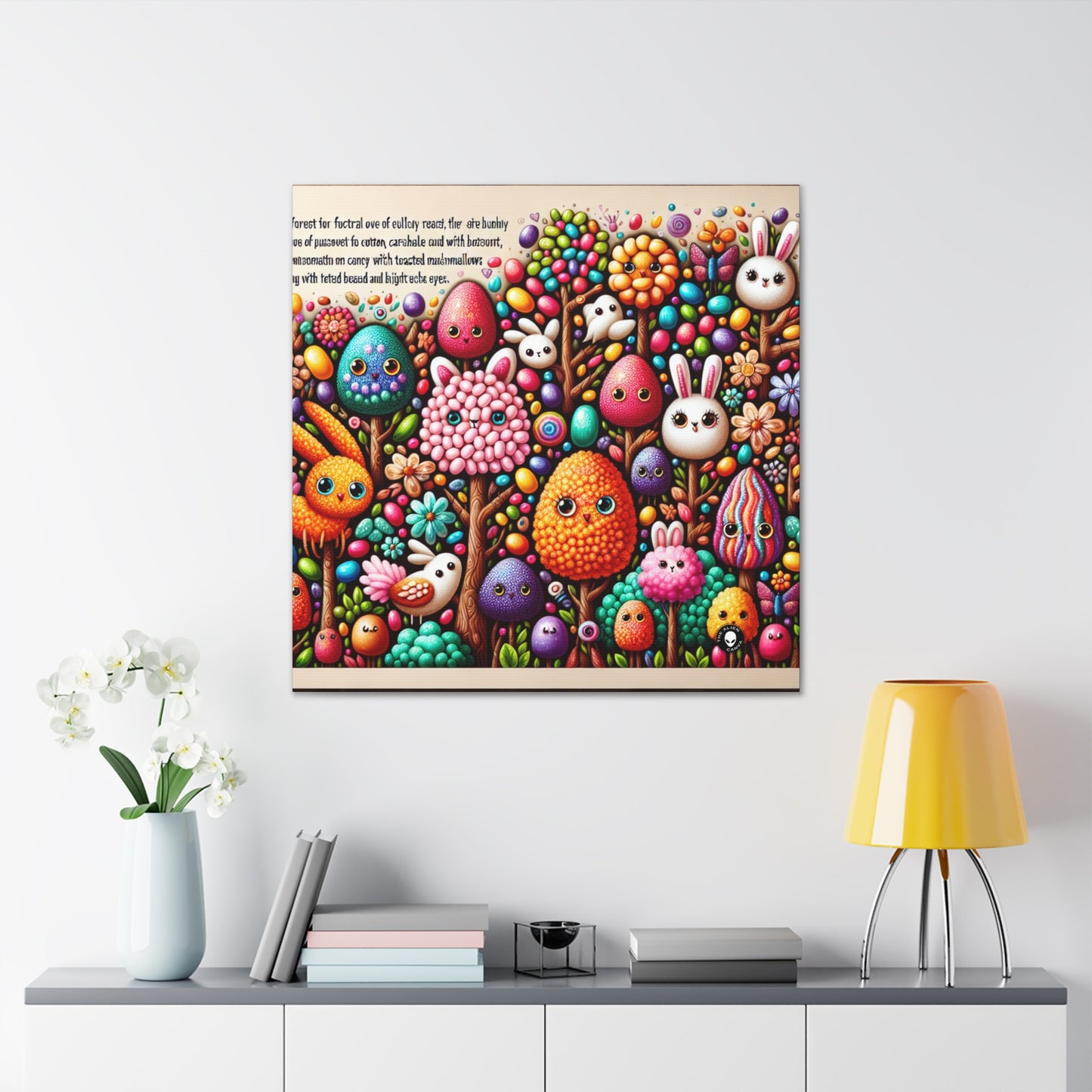 "Jellybean Forest Fantasy" - La Toile Alien