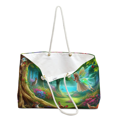 "Enchanted Forest Picnic: A Magical Gathering" - The Alien Weekender Bag