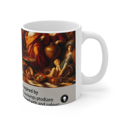 Venetian Reverie: A Contemporary Homage to the Vibrant Elegance of the Venetian School - The Alien Ceramic Mug 11oz Venetian School