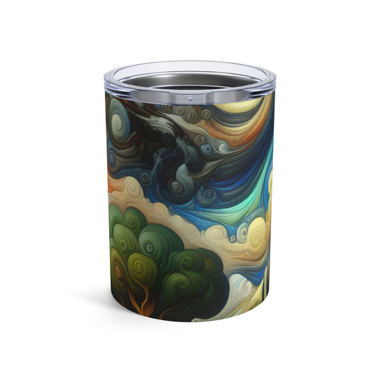 "Fusion of Aesthetics: Exploring Artistic Styles in Harmony" - The Alien Tumbler 10oz Stules