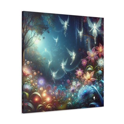 "Enchanted Moonlit Flower Forest" - The Alien Canva