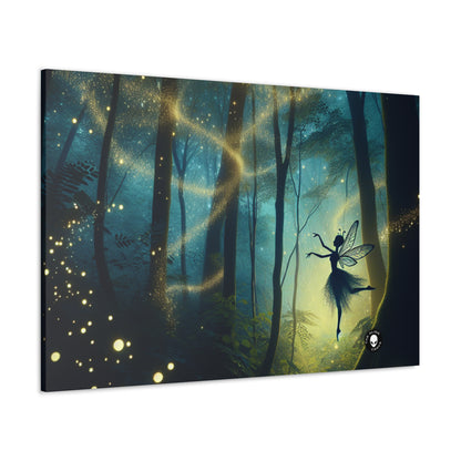 "Enchanted Forest: Firefly Dance" - The Alien Canva