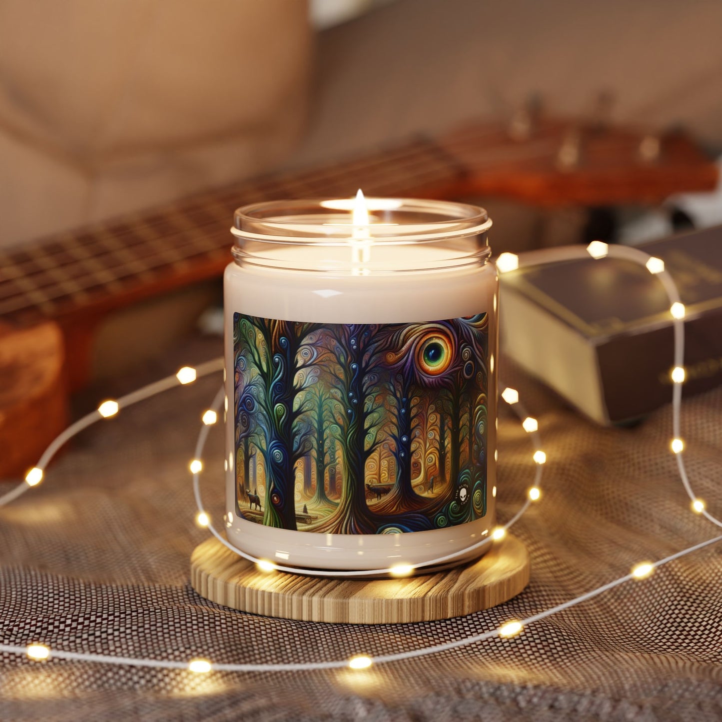 "Enchanted Rainbow Woods" - The Alien Scented Soy Candle 9oz