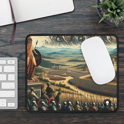 "Minerva Over the Renaissance Battlefield" - The Alien Gaming Mouse Pad Renaissance Art