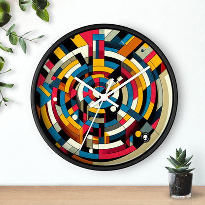 "Digital Revolution: A Constructivist Perspective" - The Alien Wall Clock Constructivism