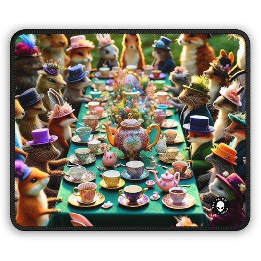 « Tea Party enchanté dans la forêt » - Le tapis de souris Alien Gaming