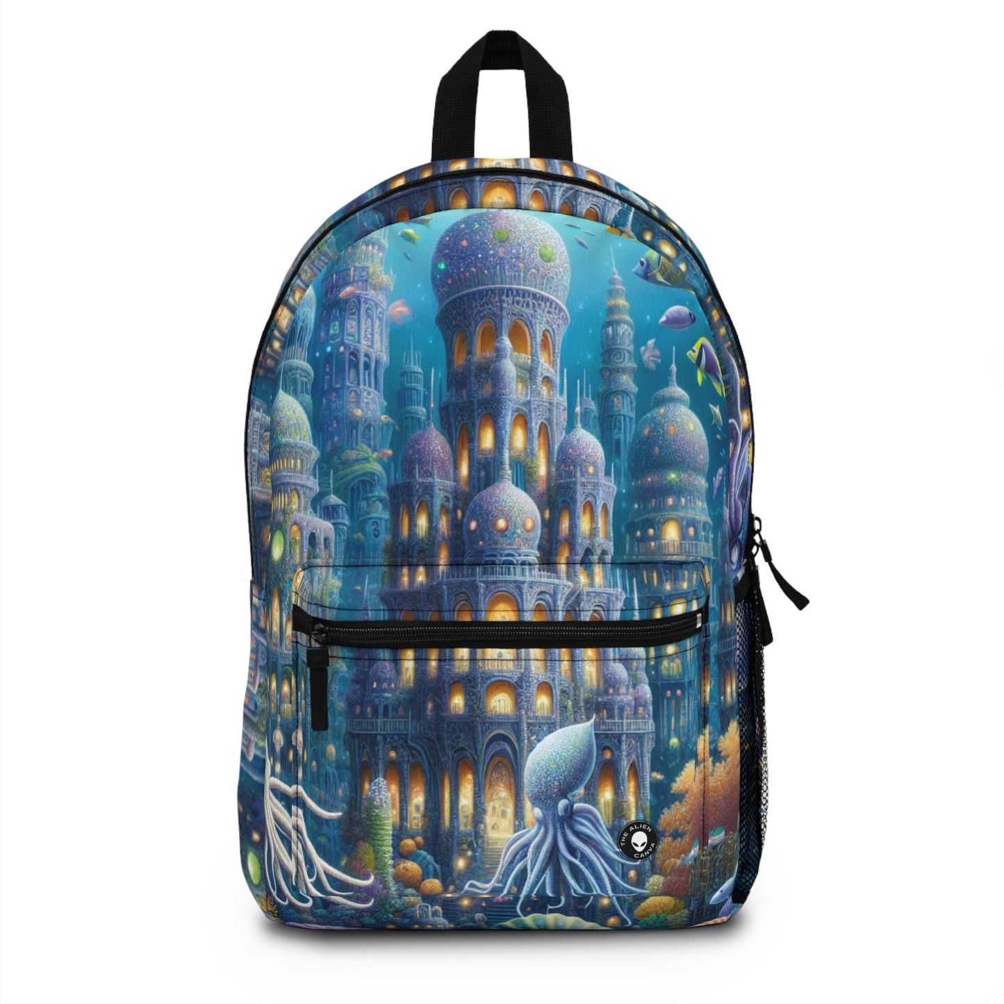 "Enchanting Atlantis: A Harmony of Sea Creatures" - The Alien Backpack