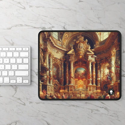 "Masquerade Majesty: A Regal Baroque Ballroom" - The Alien Gaming Mouse Pad Baroque