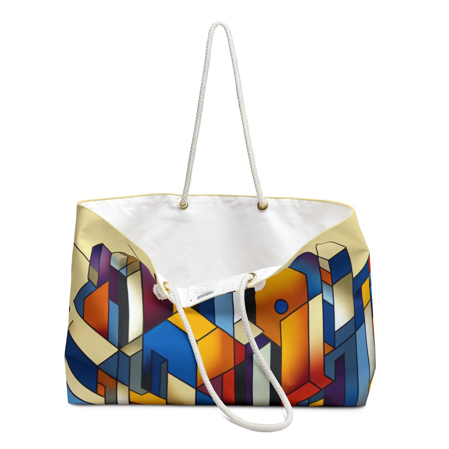 "Metropolis Pulse" - Le Sac Weekender Alien Cubo-Futurisme