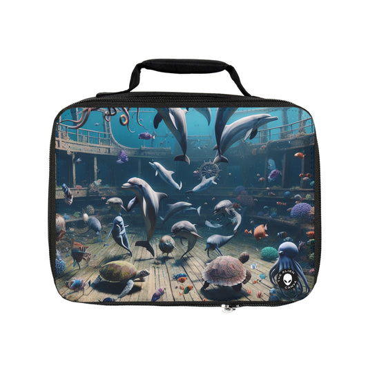 "Shipwreck Soiree: An Underwater Dance Party"- The Alien Lunch Bag