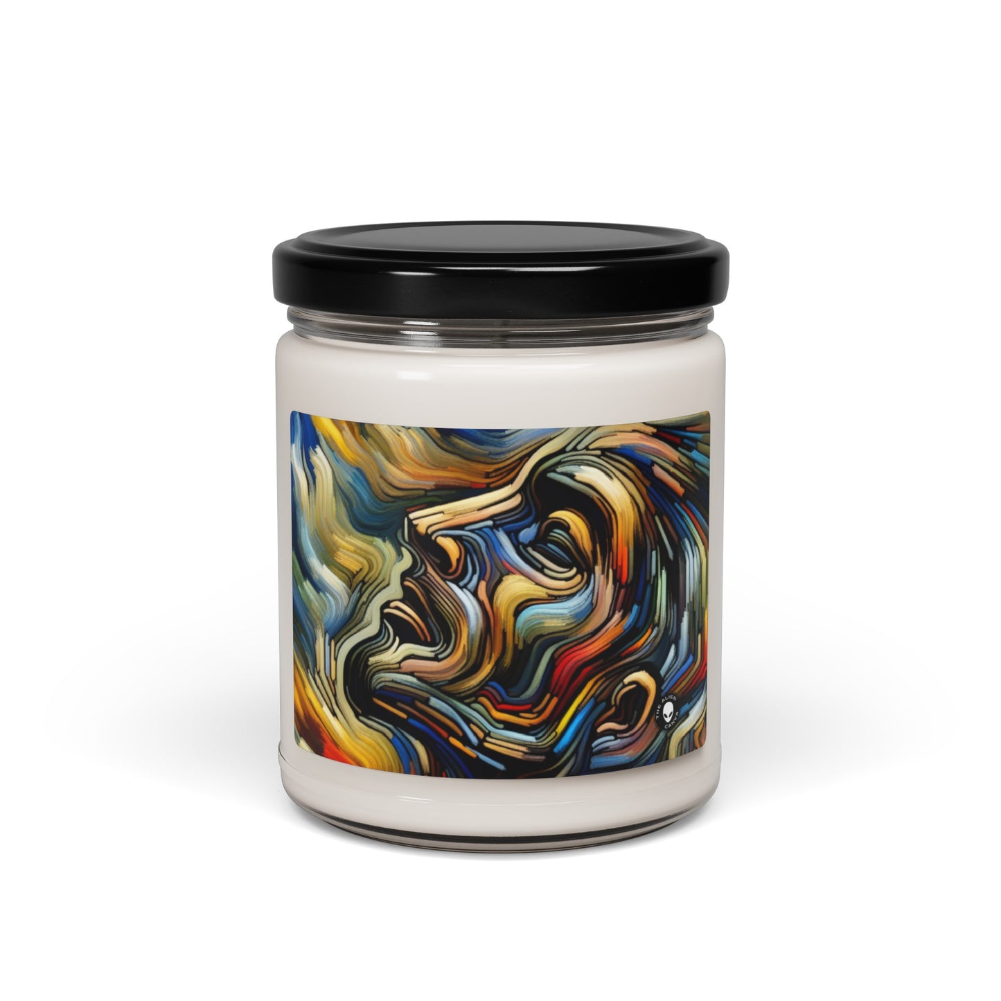 Titre : « Tempestuous Waters » - La bougie de soja parfumée Alien 9oz Expressionnisme