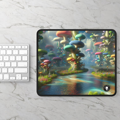 « Mystical Mushroom Wonderland » - Le tapis de souris de jeu Alien