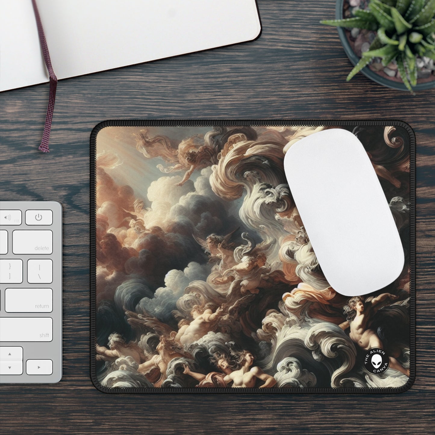 "Majestic Ballroom: A Baroque Affair" - The Alien Gaming Mouse Pad Baroque