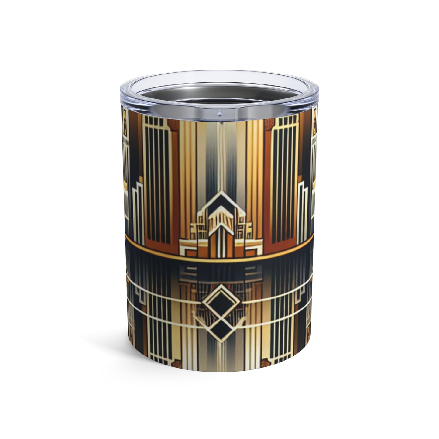 "Luxe Deco: Artistic Elegance at The Grand Hotel" - The Alien Tumbler 10oz Art Deco